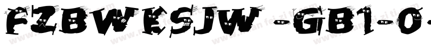 FZBWKSJw -GB1-0字体转换